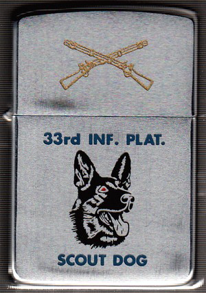 33rd Infantry Platoon Scout Dog 1968 1