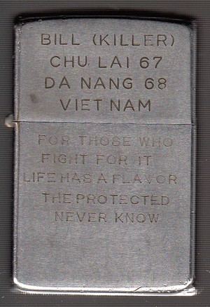 Bill (Killer) Kehler Chu Lai 67 Da Nang 68 1