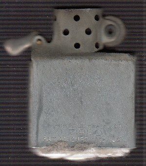 Black Crackle Zippo Grandfather 4