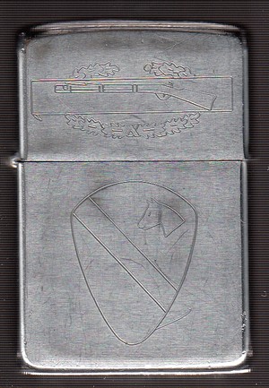 Gene Stevens 1st Cav Div CIB 1