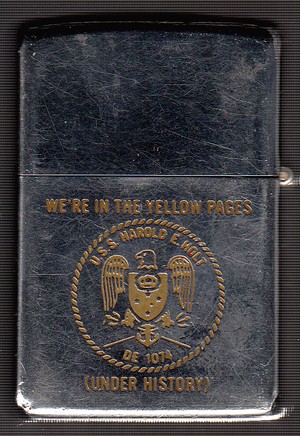 USS Harold E Holt Zippo DE 1074 2